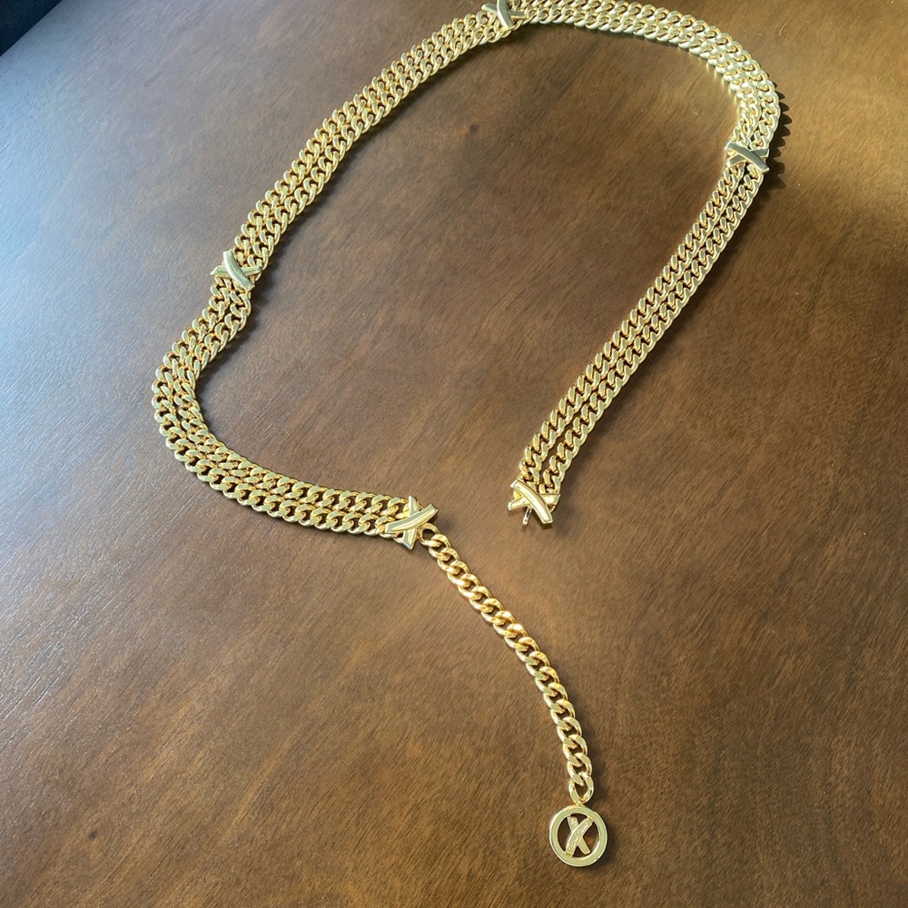 Paloma Picasso vintage chain belt.